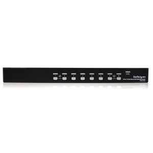 STARTECH KVM switch Rack mounting Black (SV831DVIU) - Cartouches Certifiees