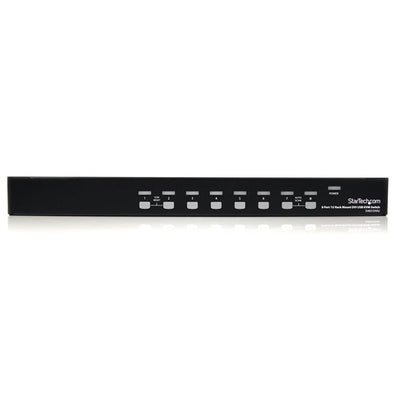 STARTECH KVM switch Rack mounting Black (SV831DVIU) - Cartouches Certifiees
