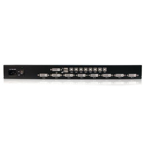 STARTECH KVM switch Rack mounting Black (SV831DVIU) - Cartouches Certifiees