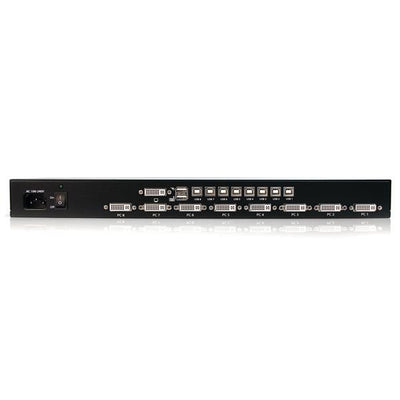 STARTECH KVM switch Rack mounting Black (SV831DVIU) - Cartouches Certifiees