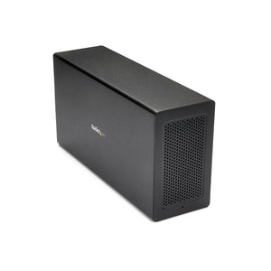 STARTECH laptop dock/port replicator Wired Thunderbolt 3 Black (TB31PCIEX16) - Cartouches Certifiees