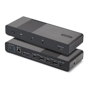 STARTECH laptop dock/port replicator Wired Thunderbolt 5 Black, Grey (206N-TB5USB4DOCK) - Cartouches Certifiees