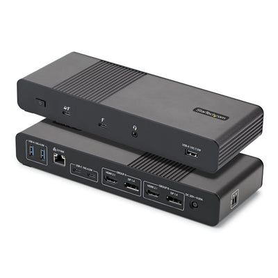 STARTECH laptop dock/port replicator Wired Thunderbolt 5 Black, Grey (206N-TB5USB4DOCK) - Cartouches Certifiees