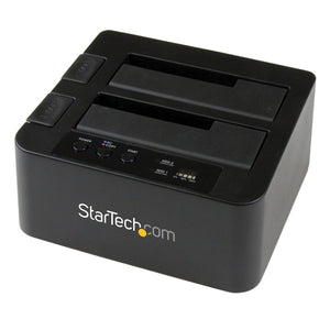 STARTECH media duplicator HDD/SSD duplicator Black 1 copies (SDOCK2U33RE) - Cartouches Certifiees