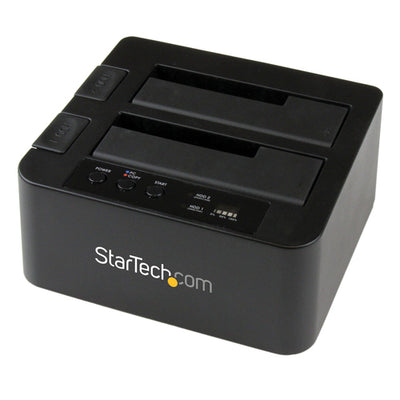 STARTECH media duplicator HDD/SSD duplicator Black 1 copies (SDOCK2U33RE) - Cartouches Certifiees