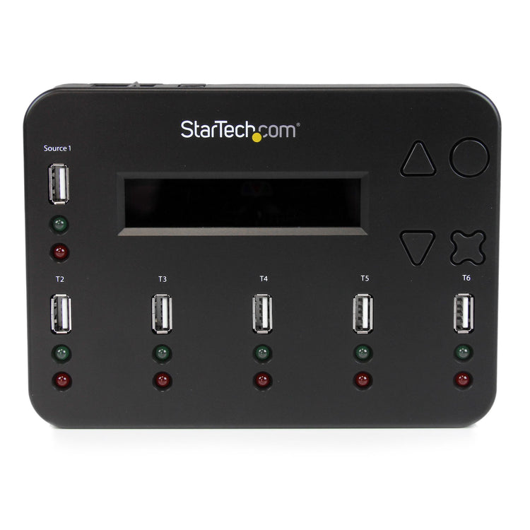 STARTECH media duplicator USB flash drive duplicator Black 5 copies (USBDUP15) - Cartouches Certifiees