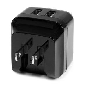 STARTECH mobile device charger Mobile phone, Smartphone, Tablet Black AC Indoor (USB2PACBK) - Cartouches Certifiees