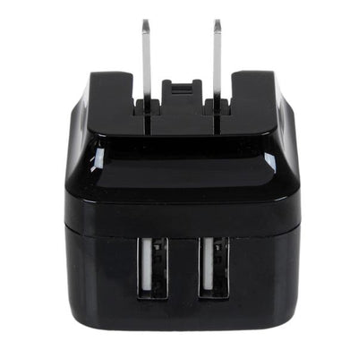 STARTECH mobile device charger Mobile phone, Smartphone, Tablet Black AC Indoor (USB2PACBK) - Cartouches Certifiees