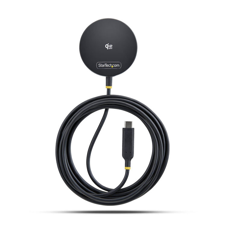 STARTECH mobile device charger Smartphone Black USB Wireless charging Indoor (1PB-WIRELESS-CHARGER) - Cartouches Certifiees