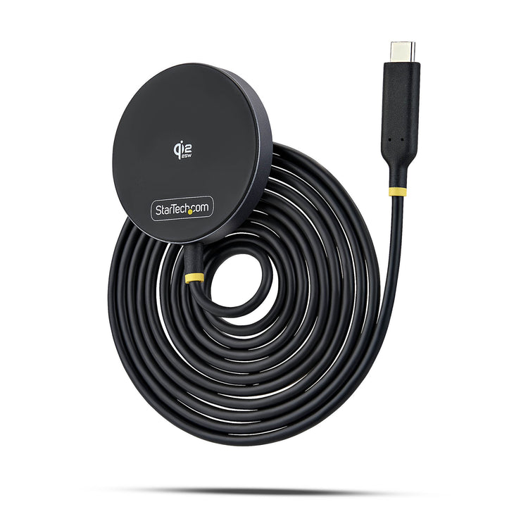 STARTECH mobile device charger Smartphone Black USB Wireless charging Indoor (1PB-WIRELESS-CHARGER) - Cartouches Certifiees