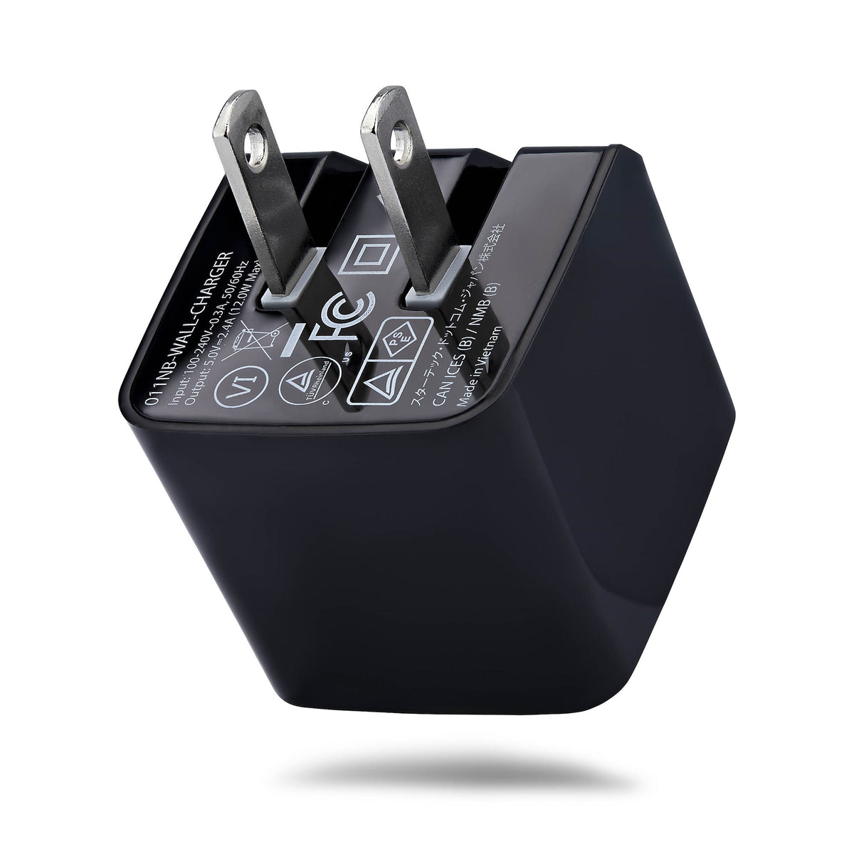 STARTECH mobile device charger Universal Black AC Indoor (011NB-WALL-CHARGER) - Cartouches Certifiees