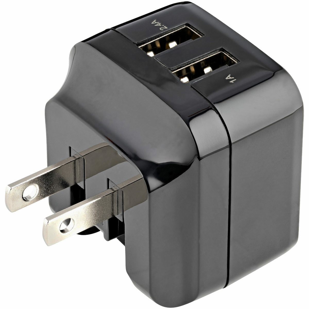STARTECH mobile device charger Universal Black AC Indoor (USB2PACUBK) - Cartouches Certifiees