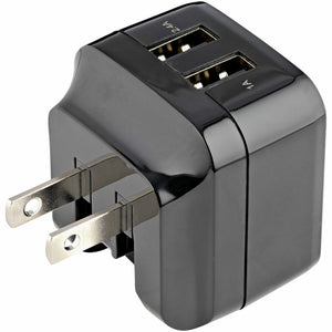 STARTECH mobile device charger Universal Black AC Indoor (USB2PACUBK) - Cartouches Certifiees