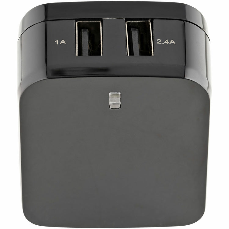 STARTECH mobile device charger Universal Black AC Indoor (USB2PACUBK) - Cartouches Certifiees