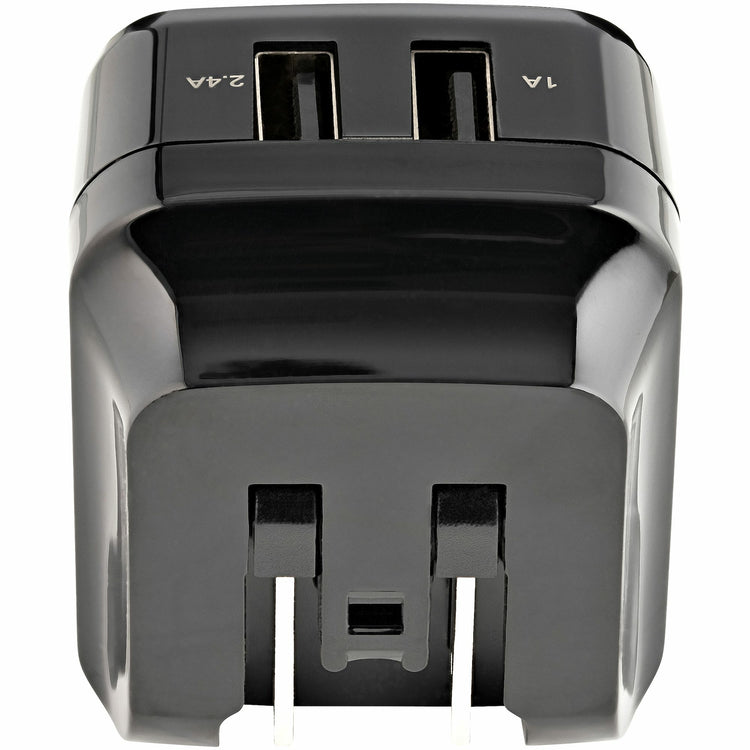 STARTECH mobile device charger Universal Black AC Indoor (USB2PACUBK) - Cartouches Certifiees
