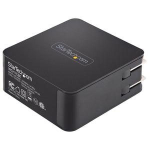 STARTECH mobile device charger Universal Black AC Indoor (WCH1CBK) - Cartouches Certifiees