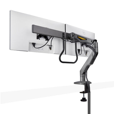 STARTECH monitor mount / stand 68,6 cm (27") Desk Black (H2M1AS2-MONITOR-ARM) - Cartouches Certifiees