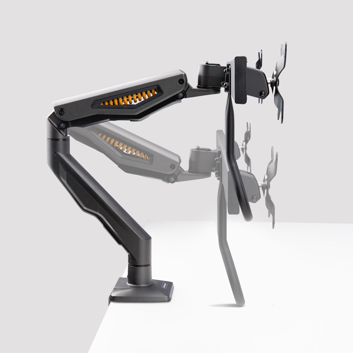 STARTECH monitor mount / stand 68,6 cm (27") Desk Black (H2M1AS2-MONITOR-ARM) - Cartouches Certifiees