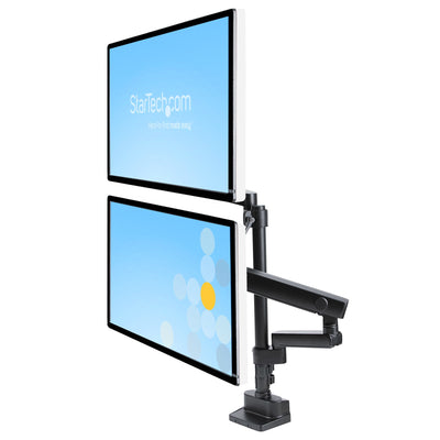STARTECH monitor mount / stand 81,3 cm (32") Desk Black (ARMDUALPIVOT) - Cartouches Certifiees