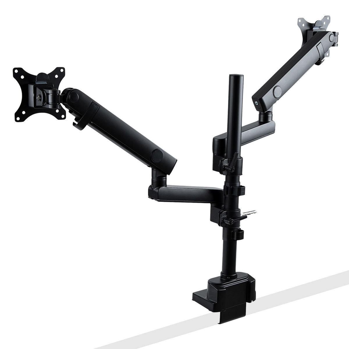 STARTECH monitor mount / stand 81,3 cm (32") Desk Black (ARMDUALPIVOT) - Cartouches Certifiees