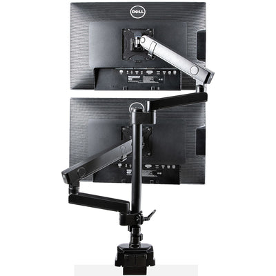 STARTECH monitor mount / stand 81,3 cm (32") Desk Black (ARMDUALPIVOT) - Cartouches Certifiees