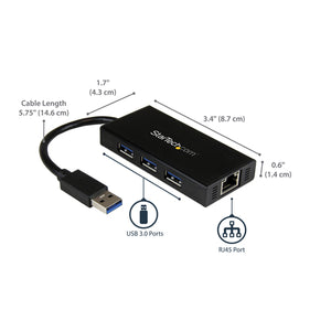 STARTECH network card Ethernet 5000 Mbit/s (ST3300GU3B) - Cartouches Certifiees