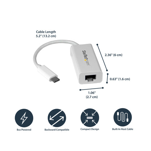 STARTECH network card Ethernet 5000 Mbit/s (US1GC30W) - Cartouches Certifiees