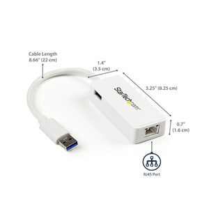 STARTECH network card USB 5000 Mbit/s (USB31000SPTW) - Cartouches Certifiees