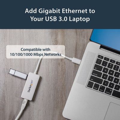 STARTECH network card USB 5000 Mbit/s (USB31000SPTW) - Cartouches Certifiees