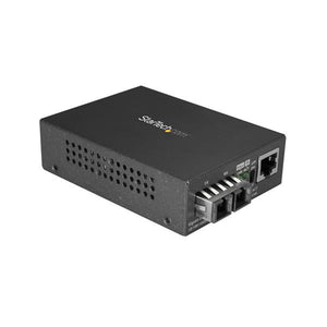 STARTECH network media converter 1000 Mbit/s 1310 nm Single-mode Black (MCMGBSCSM10) - Cartouches Certifiees
