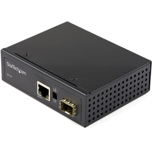 STARTECH network media converter 1000 Mbit/s Multi-mode, Single-mode Black (IMC1GSFP) - Cartouches Certifiees