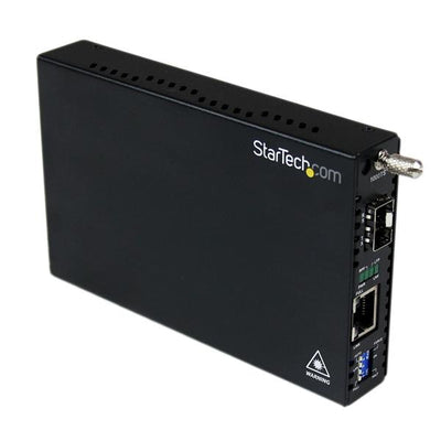 STARTECH network media converter 1250 Mbit/s Black (ET91000SFP2) - Cartouches Certifiees