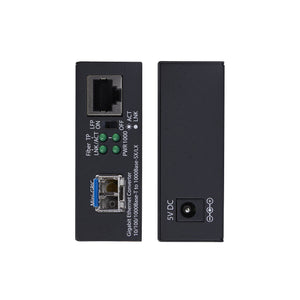 STARTECH network media converter 2000 Mbit/s 1310 nm Single-mode Black (MCM1110SMLC20) - Cartouches Certifiees