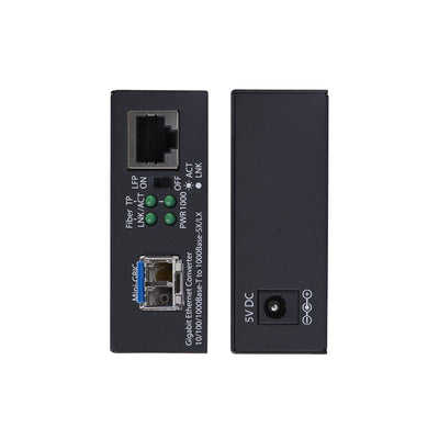 STARTECH network media converter 2000 Mbit/s 1310 nm Single-mode Black (MCM1110SMLC20) - Cartouches Certifiees