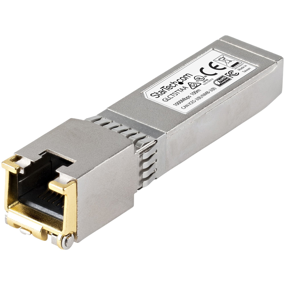 STARTECH network transceiver module Copper 1000 Mbit/s SFP (GLCTSTTAA) - Cartouches Certifiees