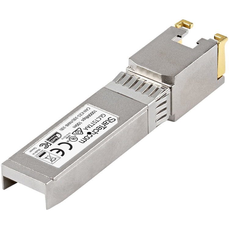 STARTECH network transceiver module Copper 1000 Mbit/s SFP (GLCTSTTAA) - Cartouches Certifiees