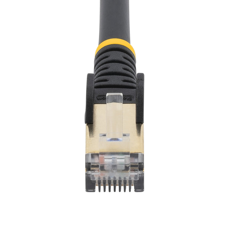 STARTECH networking cable Black 0,2 m Cat6a (C6ASPAT6INBK) - Cartouches Certifiees