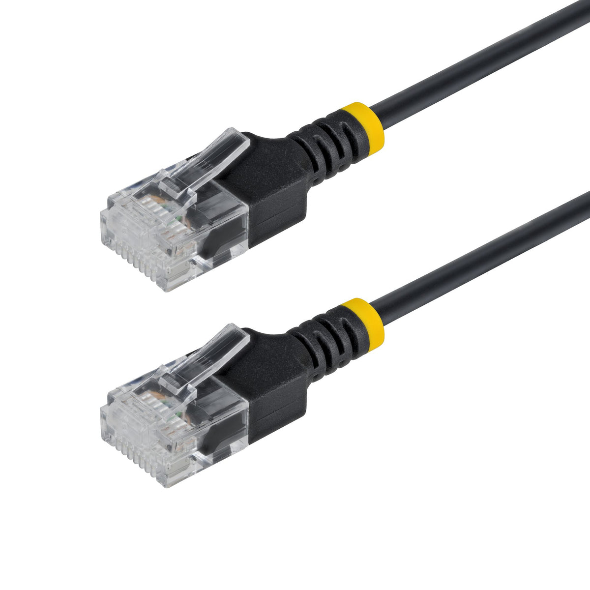 STARTECH networking cable Black 0,9 m Cat6a U/UTP (UTP) Round (N6APATUTP34BKS-3FT) - Cartouches Certifiees
