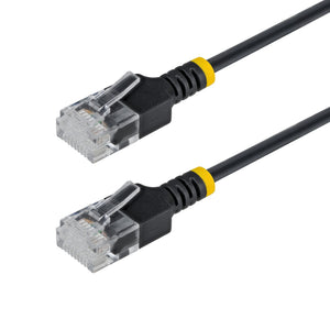 STARTECH networking cable Black 0,9 m Cat6a U/UTP (UTP) Round (N6APATUTP34BKS-3FT) - Cartouches Certifiees