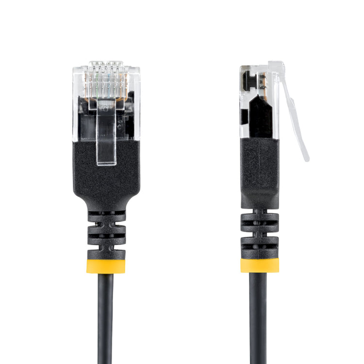STARTECH networking cable Black 0,9 m Cat6a U/UTP (UTP) Round (N6APATUTP34BKS-3FT) - Cartouches Certifiees