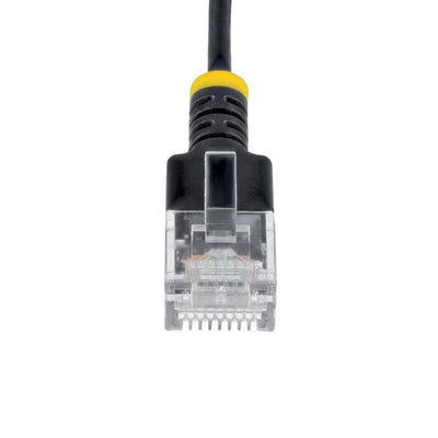 STARTECH networking cable Black 0,9 m Cat6a U/UTP (UTP) Round (N6APATUTP34BKS-3FT) - Cartouches Certifiees