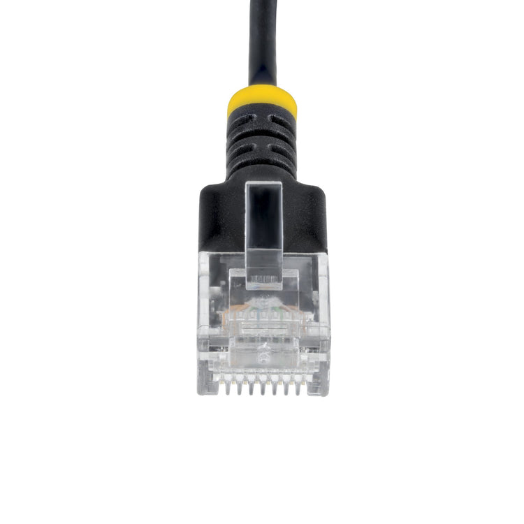 STARTECH networking cable Black 0,9 m Cat6a U/UTP (UTP) Round (N6APATUTP34BKS-3FT) - Cartouches Certifiees