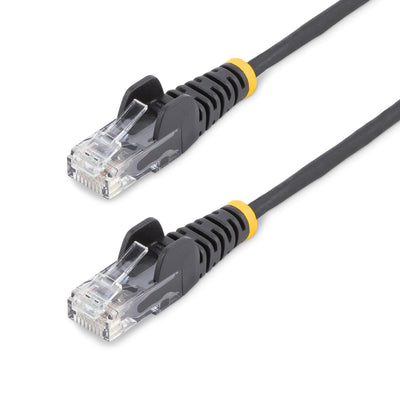 STARTECH networking cable Black 1,5 m Cat6 U/UTP (UTP) Round (N6PAT5BKS) - Cartouches Certifiees