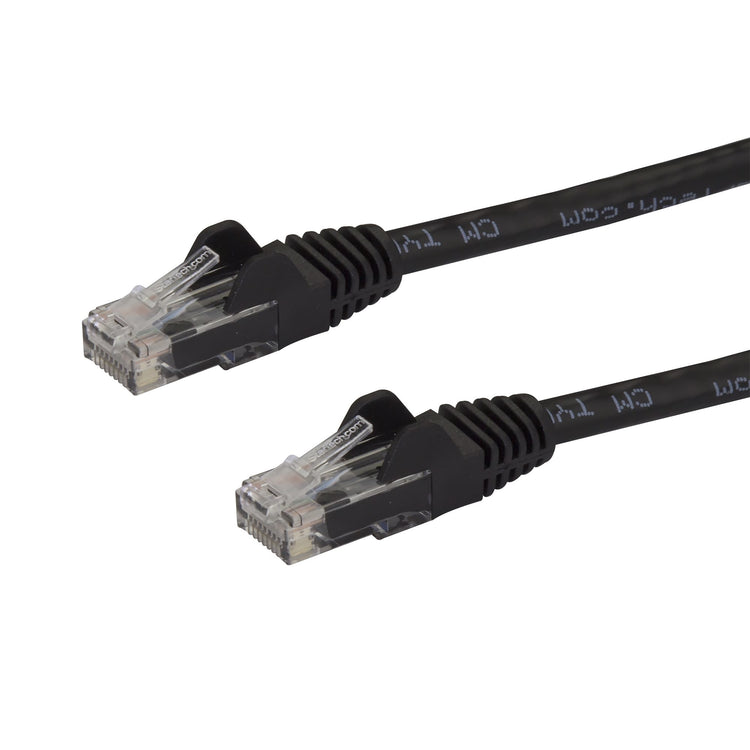 STARTECH networking cable Black 10,7 m Cat6 U/UTP (UTP) (N6PATCH35BK) - Cartouches Certifiees