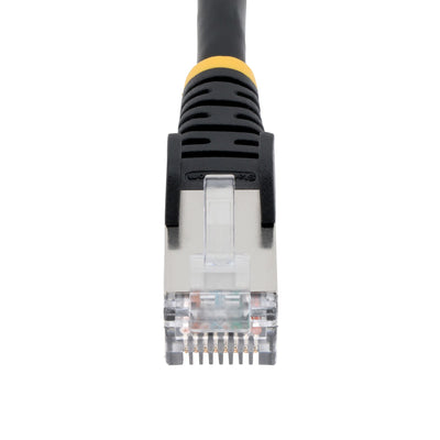 STARTECH networking cable Black 3,6 m S/FTP (S-STP) Round (NLBK-12F-CAT6A-PATCH) - Cartouches Certifiees