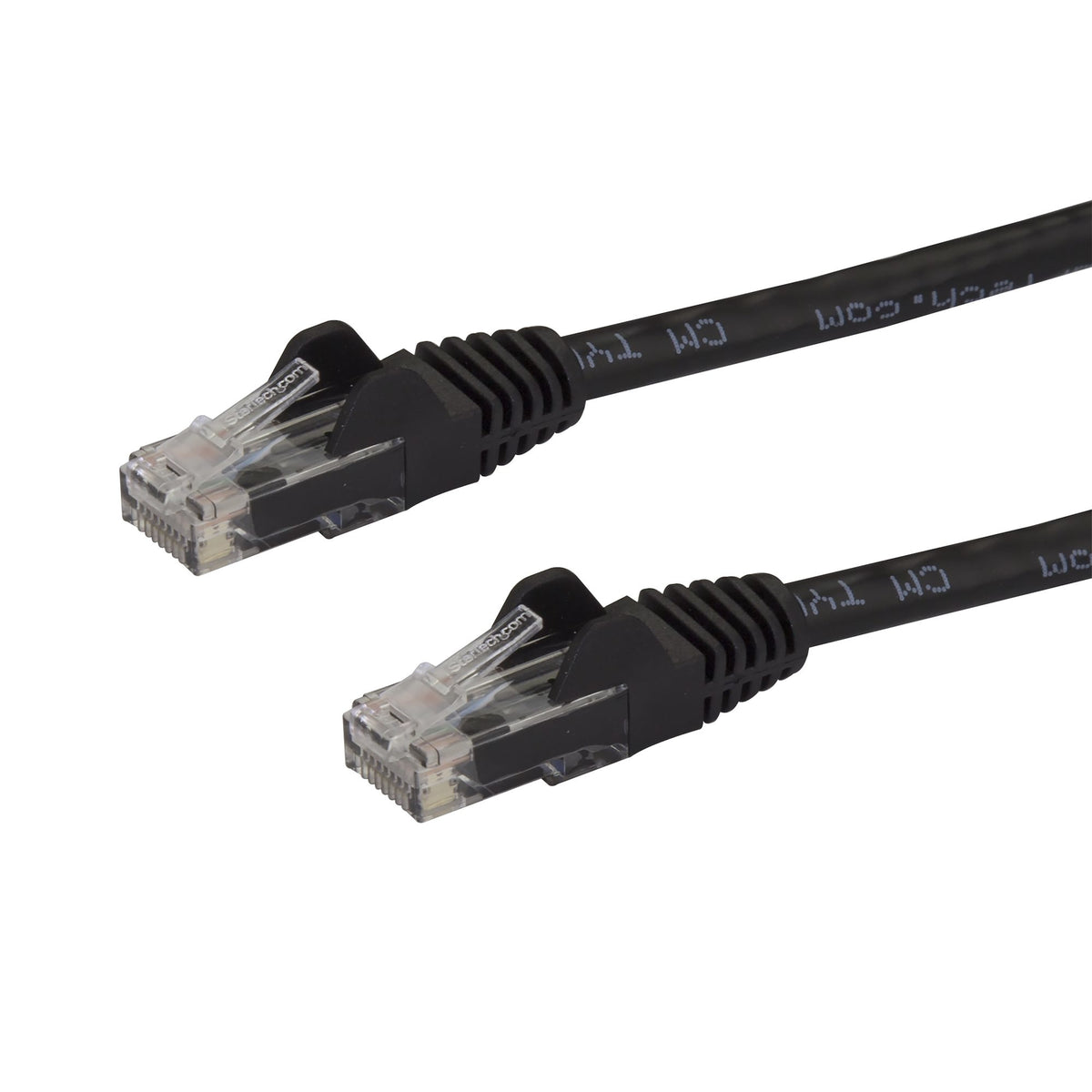 STARTECH networking cable Black 3,7 m Cat6 U/UTP (UTP) (N6PATCH12BK) - Cartouches Certifiees