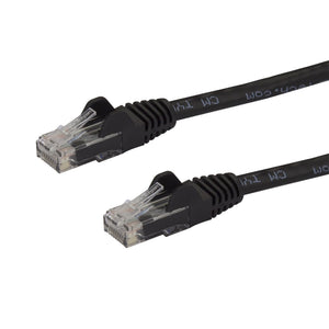 STARTECH networking cable Black 3,7 m Cat6 U/UTP (UTP) (N6PATCH12BK) - Cartouches Certifiees