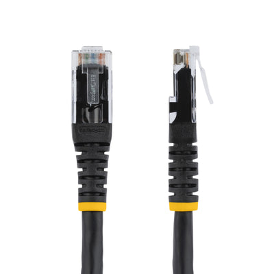 STARTECH networking cable Black 30,48 m Cat6 U/UTP (UTP) (C6PATCH100BK) - Cartouches Certifiees