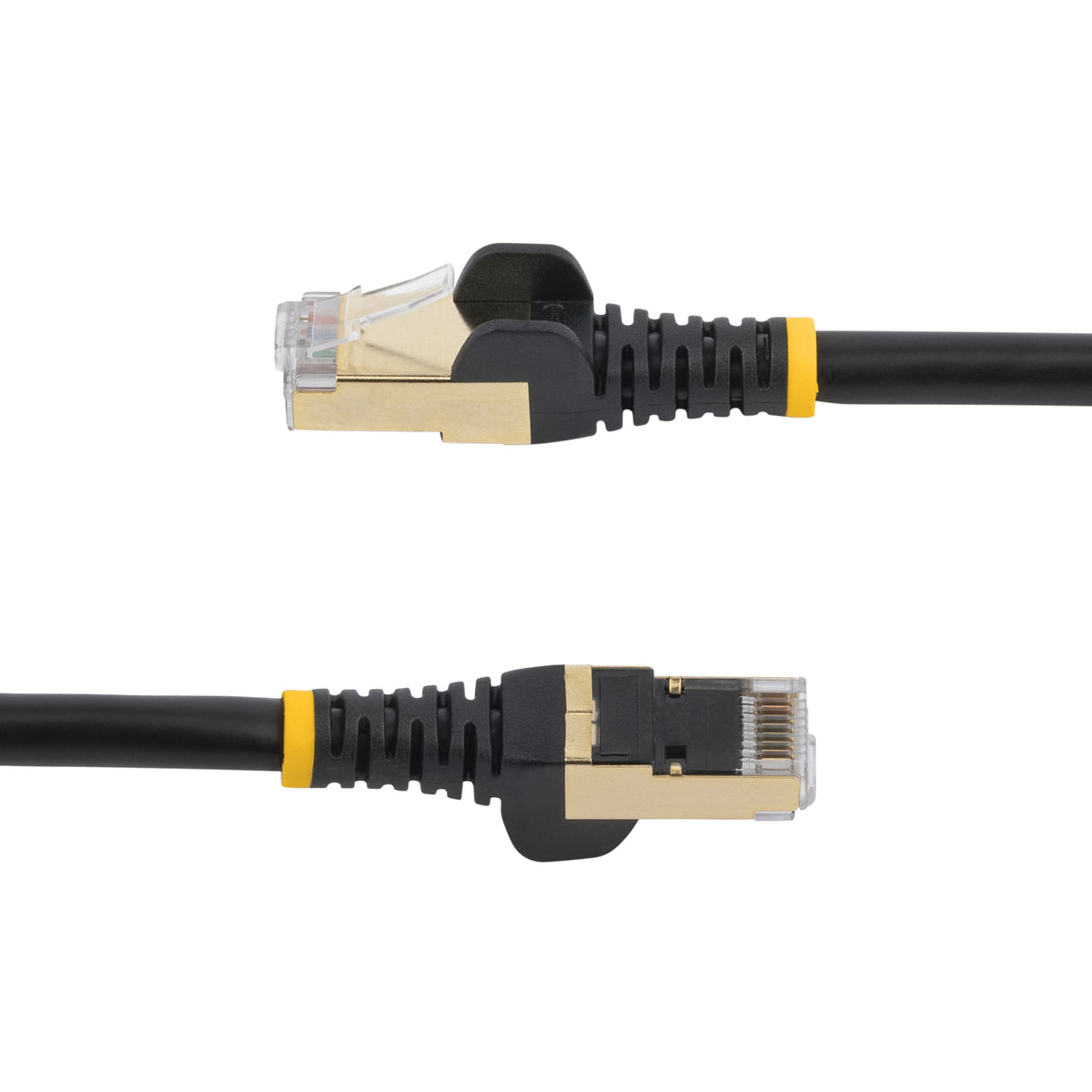 STARTECH networking cable Black 6,1 m Cat6a U/UTP (UTP) (C6ASPAT20BK) - Cartouches Certifiees