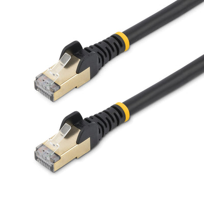 STARTECH networking cable Black 6,1 m Cat6a U/UTP (UTP) (C6ASPAT20BK) - Cartouches Certifiees